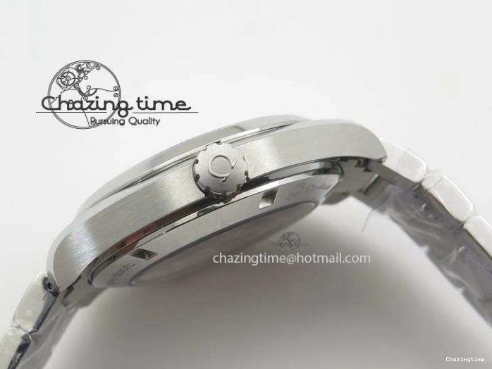 0324 Affordable Aqua Terra 150M SS 1:1 Best Edition Deep Blue Textured Dial On SS Bracelet A 8253